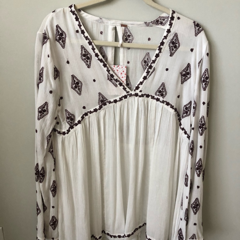 Oversized Free People blouse